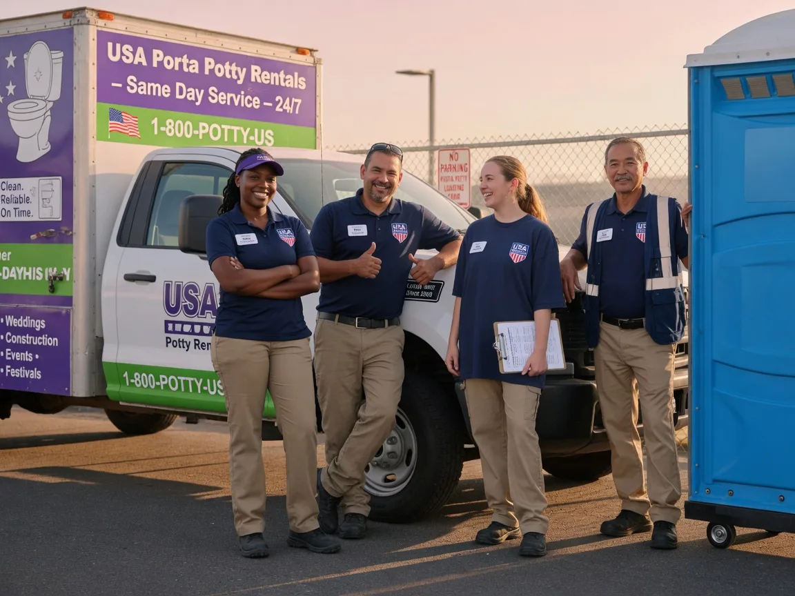 Porta Potty Rental company in Forest Falls, CA